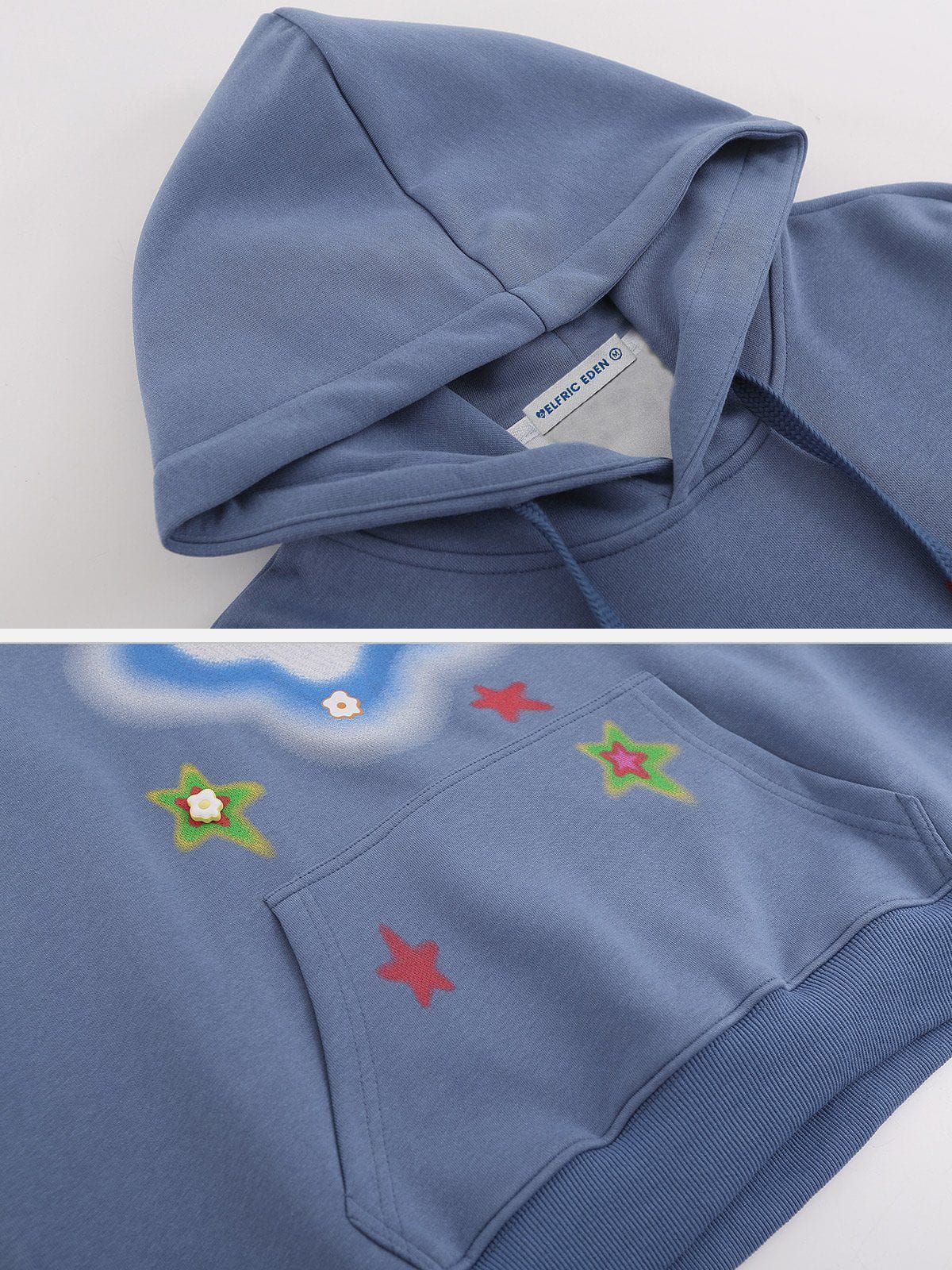 Aelfric Eden Flora Creative Print Hoodie sold by Aelfric Eden product image thumbnail 3