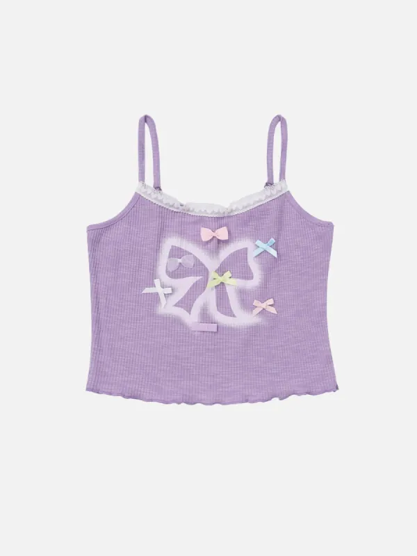 Aelfric Eden Colorful Bow Cami Top sold by Aelfric Eden