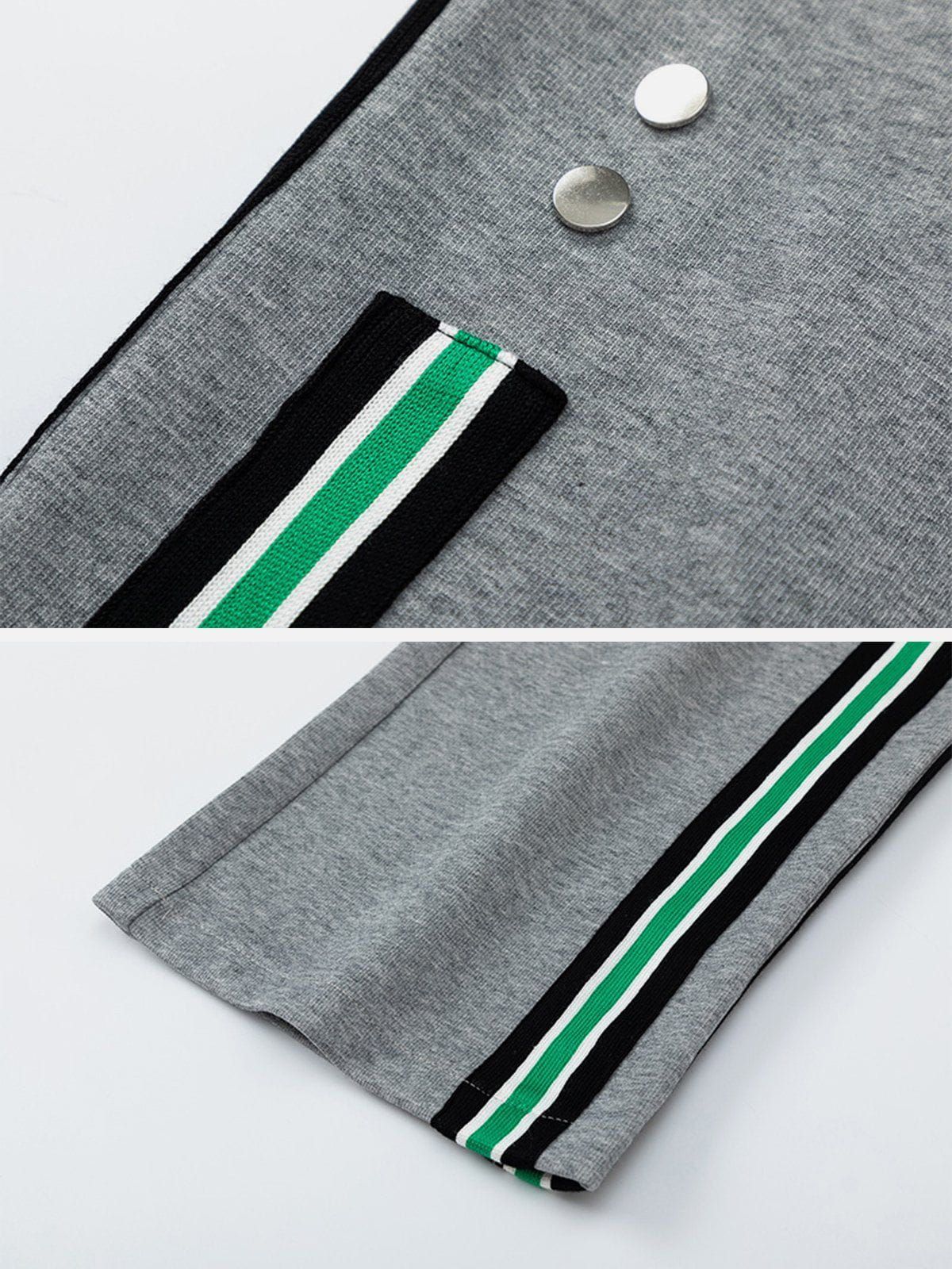 Aelfric Eden Patchwork Stripe Sweatpants sold by Aelfric Eden product image thumbnail 4