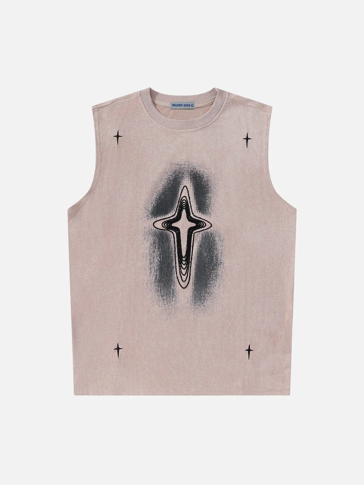 Aelfric Eden Embroidery Star Tank Top sold by Aelfric Eden product image thumbnail 2