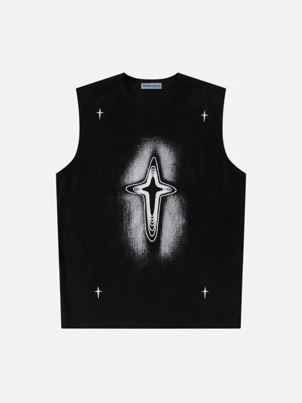 Aelfric Eden Embroidery Star Tank Top sold by Aelfric Eden
