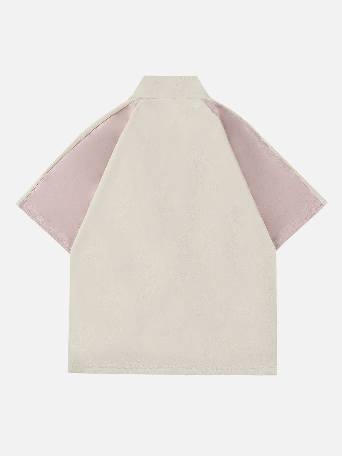 Aelfric Eden Color Blocking Suede Tee sold by Aelfric Eden product image thumbnail 3