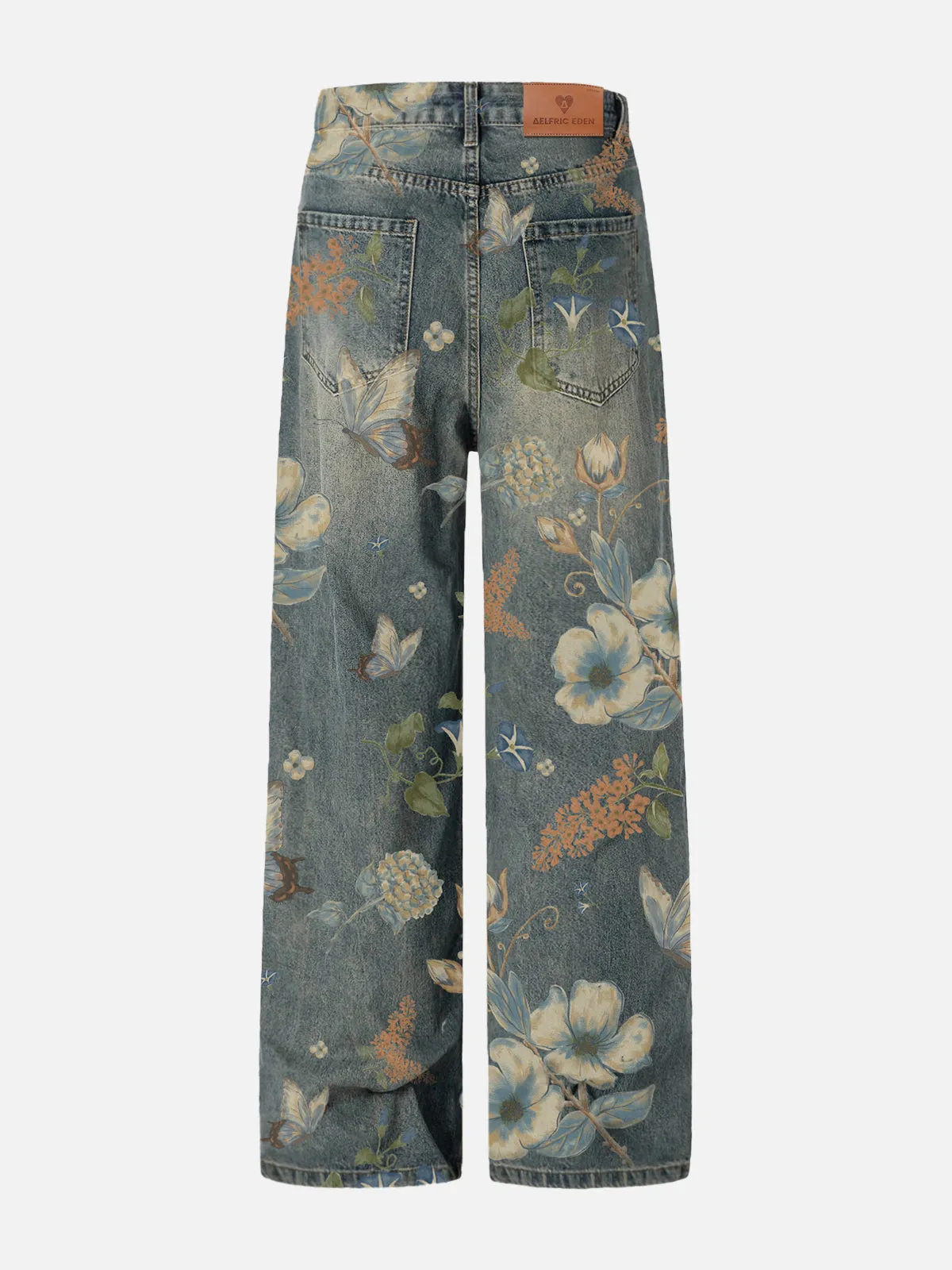 Aelfric Eden Floral Baggy Jeans sold by Aelfric Eden product image thumbnail 3