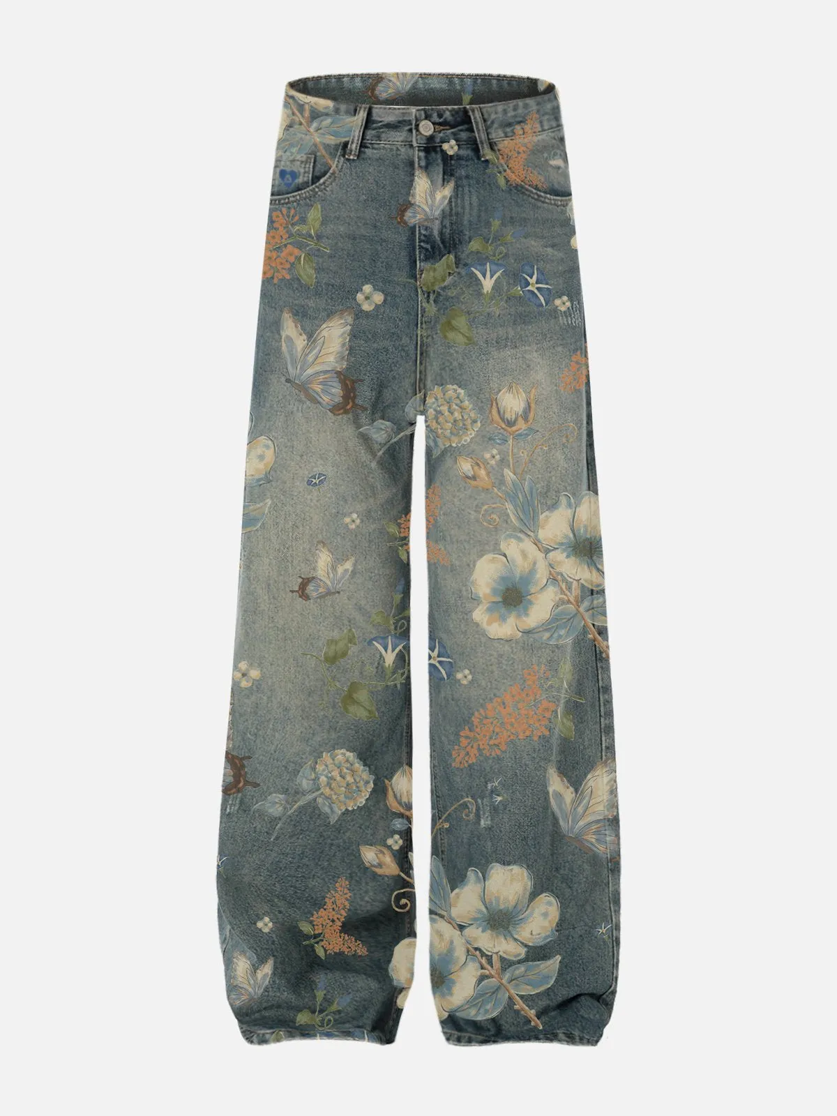 Aelfric Eden Floral Baggy Jeans sold by Aelfric Eden