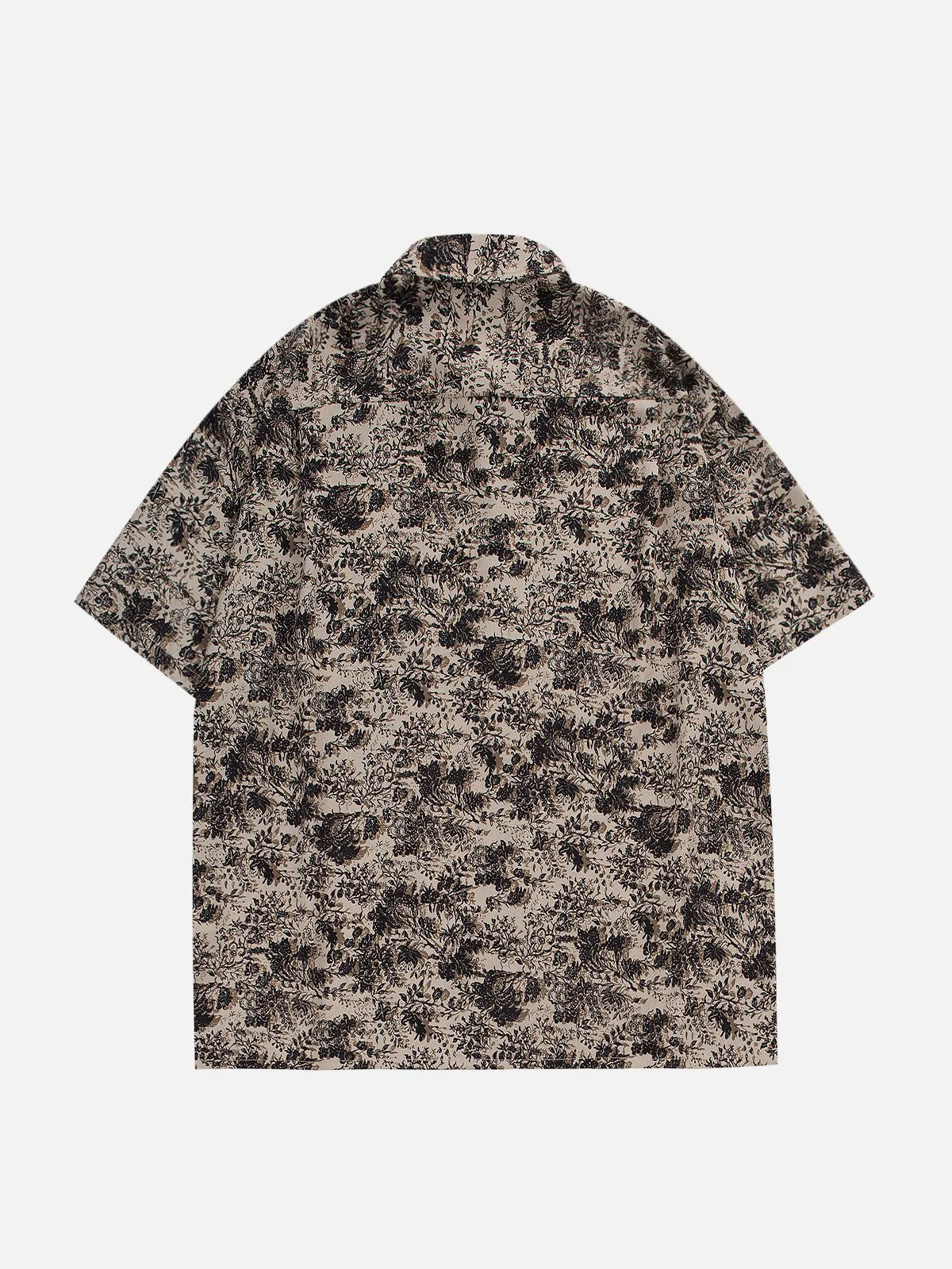 Aelfric Eden Ghosting Flower Print Short Sleeve Shirt sold by Aelfric Eden product image thumbnail 2