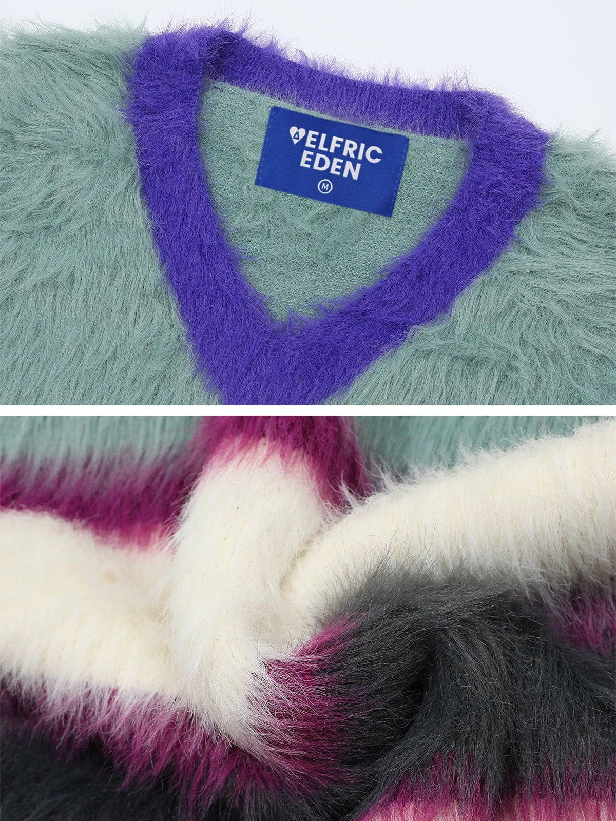 Aelfric Eden Vintage Striped Sweater Vest sold by Aelfric Eden product image thumbnail 3