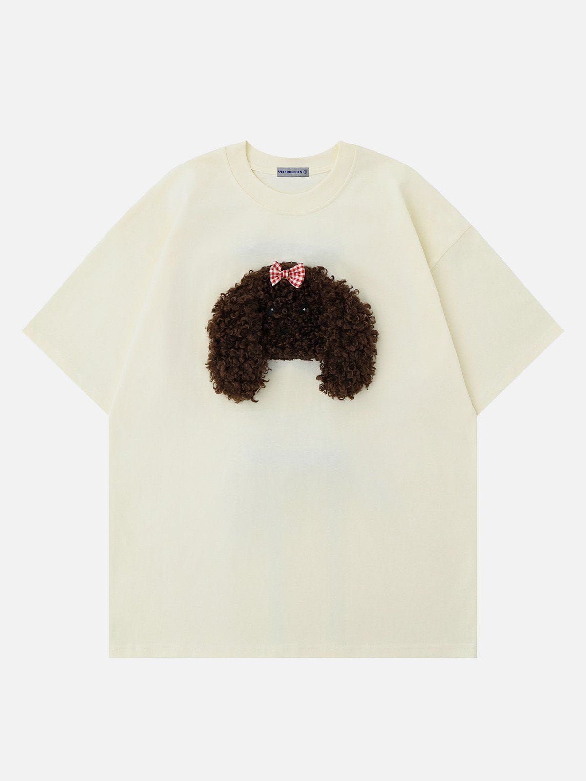 Aelfric Eden Applique Embroidery Dog Tee sold by Aelfric Eden product image thumbnail 3