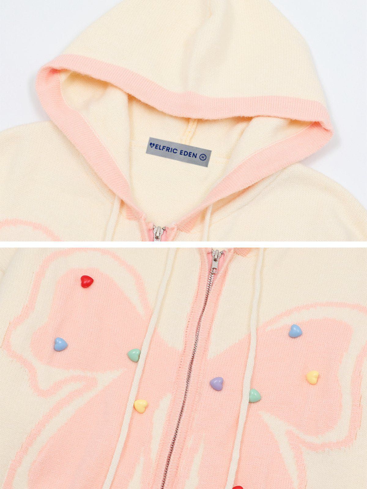 Aelfric Eden Butterfly Knit Hoodie sold by Aelfric Eden product image thumbnail 5