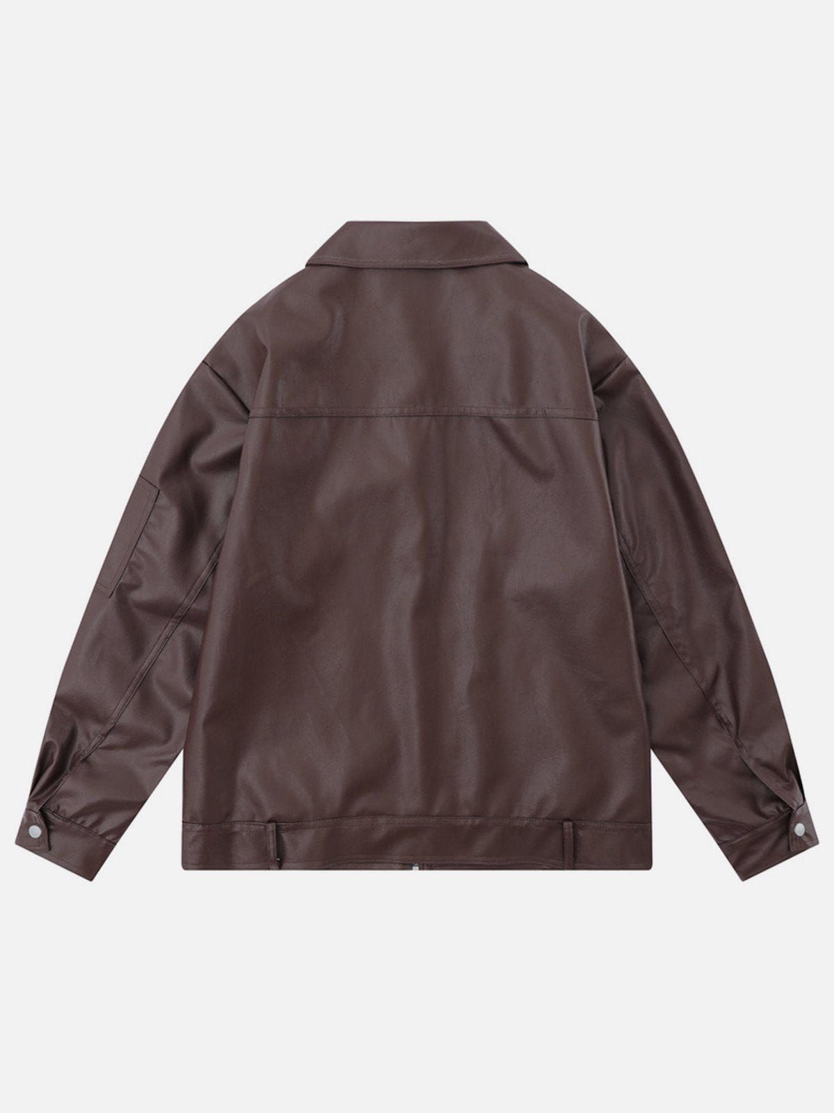 Aelfric Eden Irregularity Star ZIP UP Leather Jacket sold by Aelfric Eden product image thumbnail 3