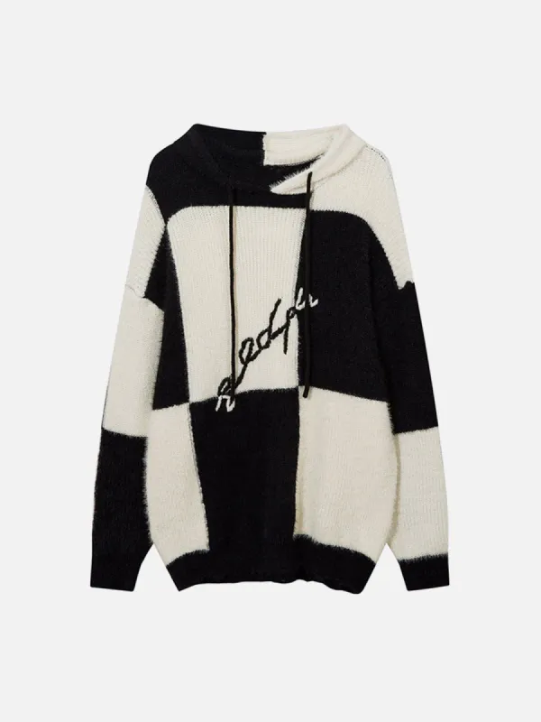 Aelfric Eden Patchwork Hooded Sweater sold by Aelfric Eden