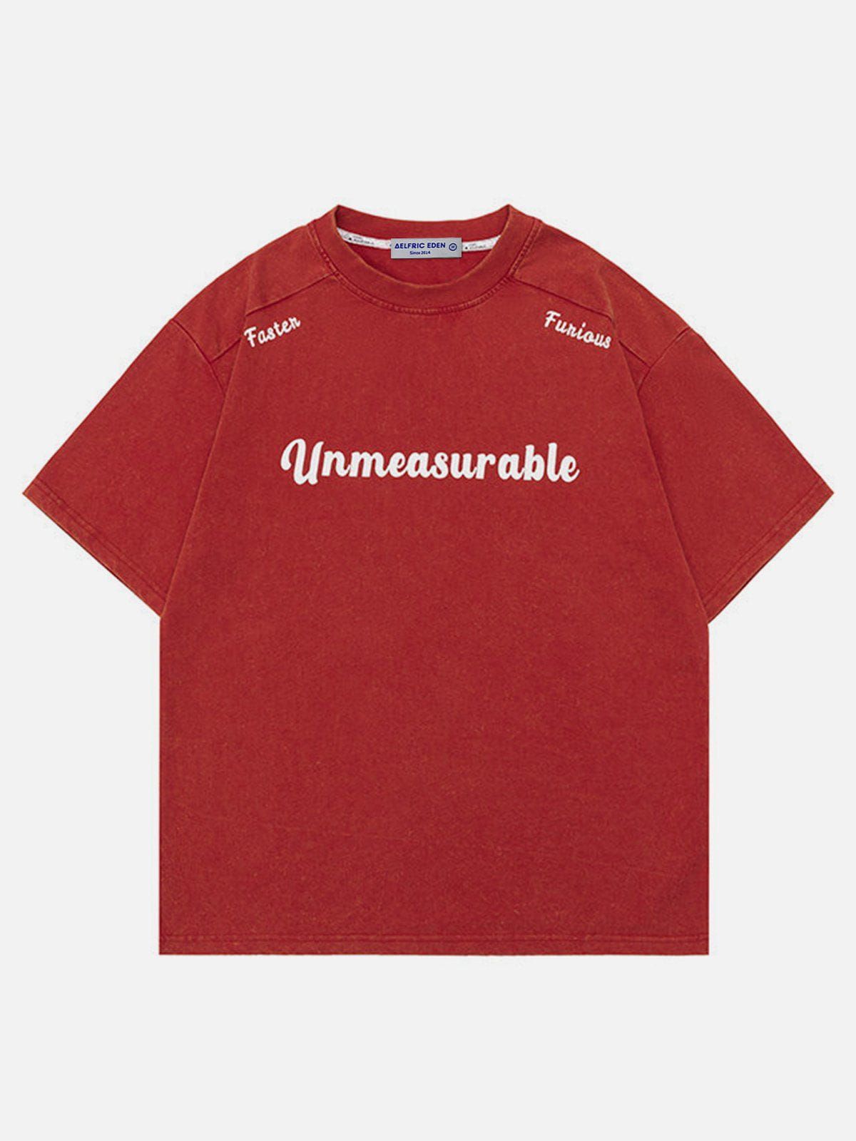 Aelfric Eden Washed Letters Print Tee sold by Aelfric Eden product image thumbnail 3