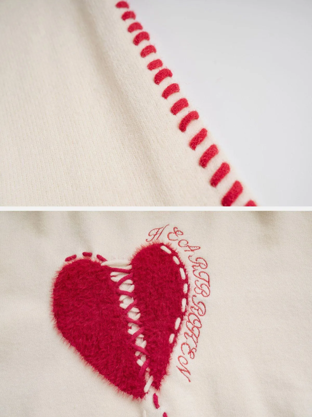 Aelfric Eden Flocking Heart Sweater sold by Aelfric Eden product image thumbnail 4