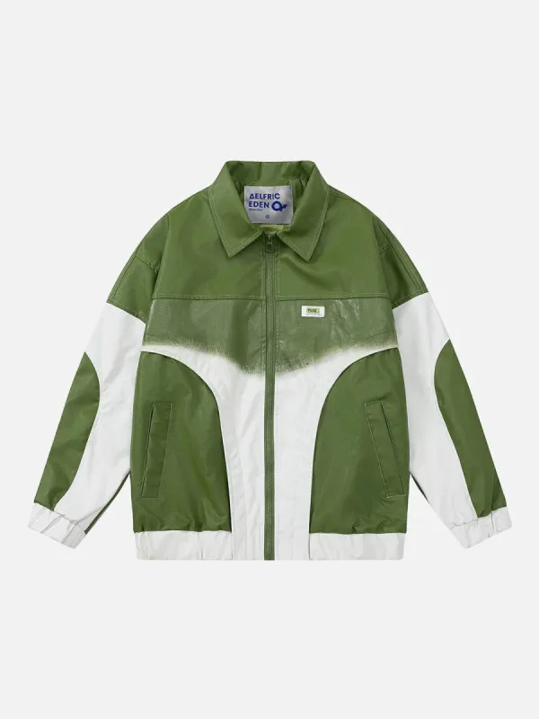 Aelfric Eden Color Blocking Gradient Jacket sold by Aelfric Eden