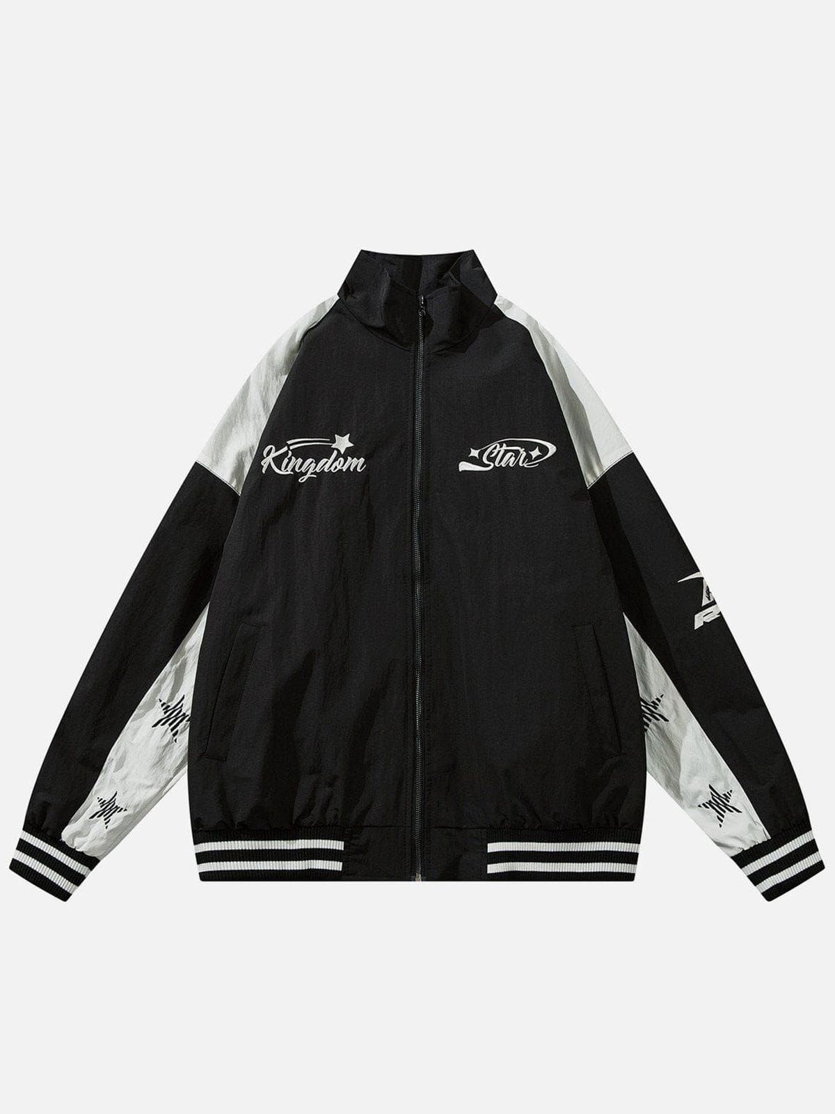 Aelfric Eden Star Letter Embroidery Jacket sold by Aelfric Eden