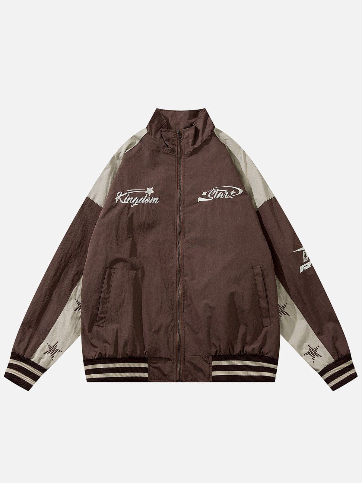 Aelfric Eden Star Letter Embroidery Jacket sold by Aelfric Eden product image thumbnail 2