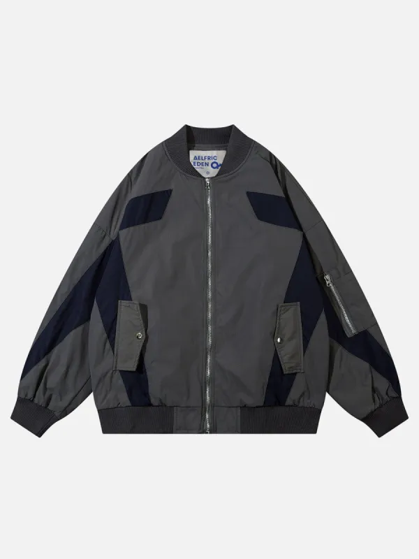 Aelfric Eden Color Blocking Patchwork Jacket sold by Aelfric Eden