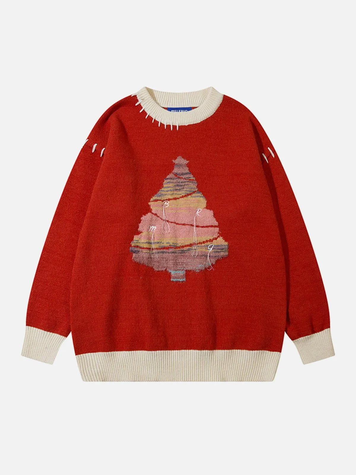 Aelfric Eden Rainbow Tree Contrast Sweater sold by Aelfric Eden product image thumbnail 2