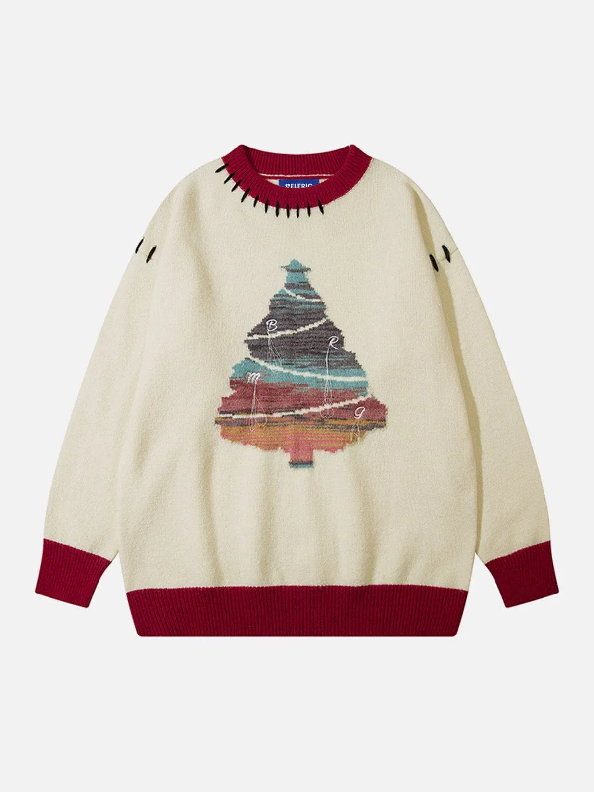 Aelfric Eden Rainbow Tree Contrast Sweater sold by Aelfric Eden