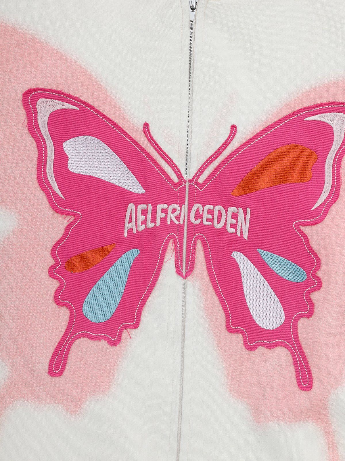 Aelfric Eden Embroidery Butterfly Hoodie sold by Aelfric Eden product image thumbnail 3