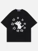 Aelfric Eden Star Cat Print Tee sold by Aelfric Eden