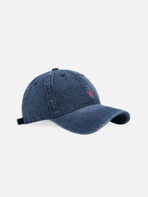 Embroidery "W" Washed Denim Cap sold by Aelfric Eden