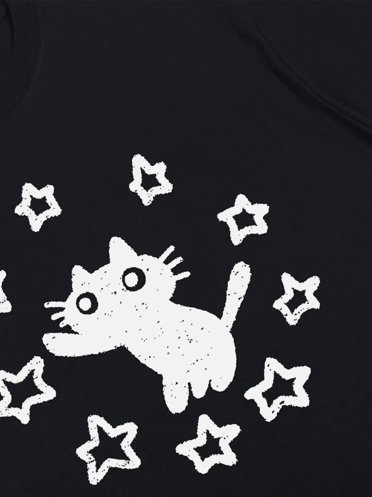Aelfric Eden Star Cat Print Tee sold by Aelfric Eden product image thumbnail 5