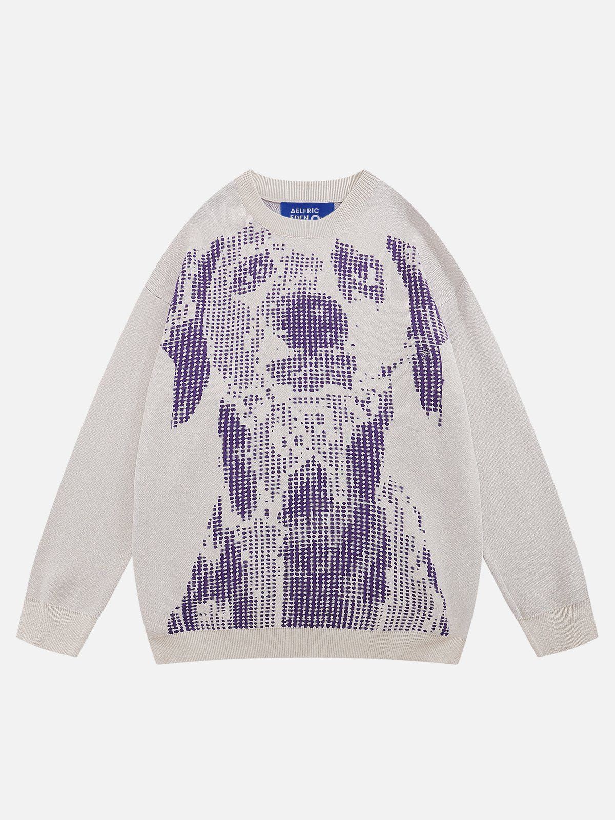 Aelfric Eden Sketch Dog Jacquard Sweater sold by Aelfric Eden