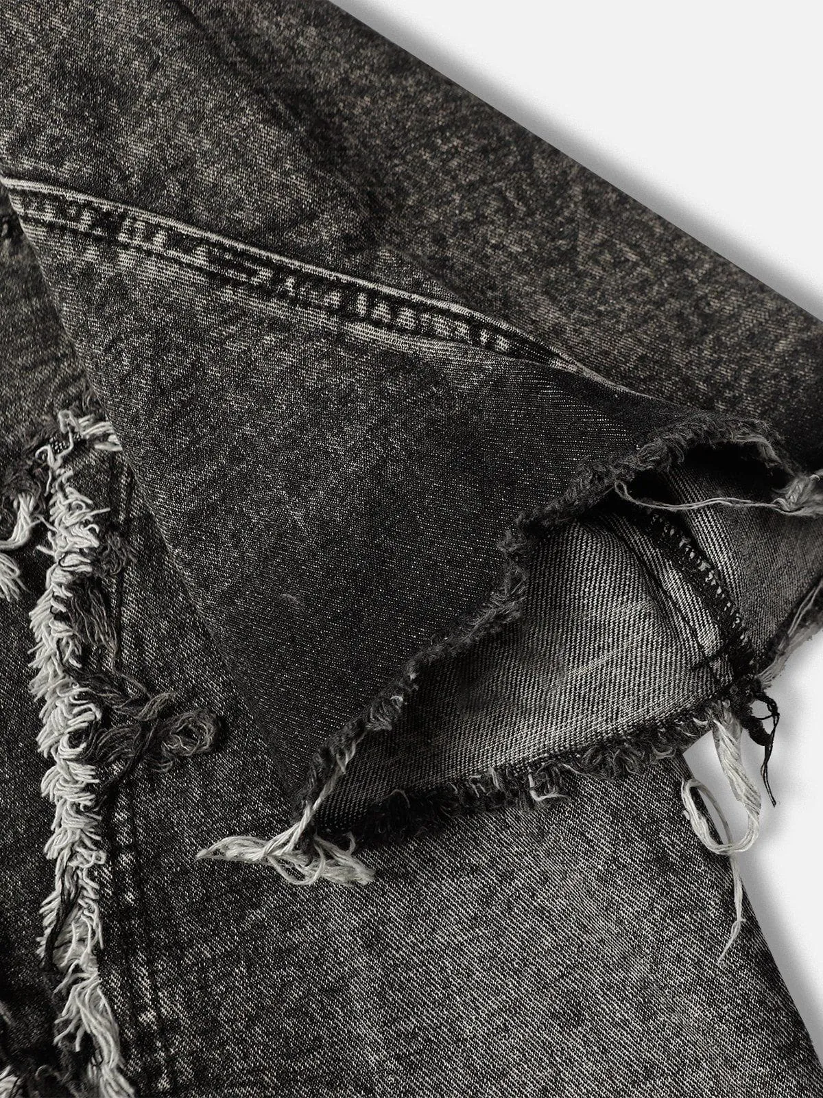 Aelfric Eden Fringe Washed Denim Tee sold by Aelfric Eden product image thumbnail 4