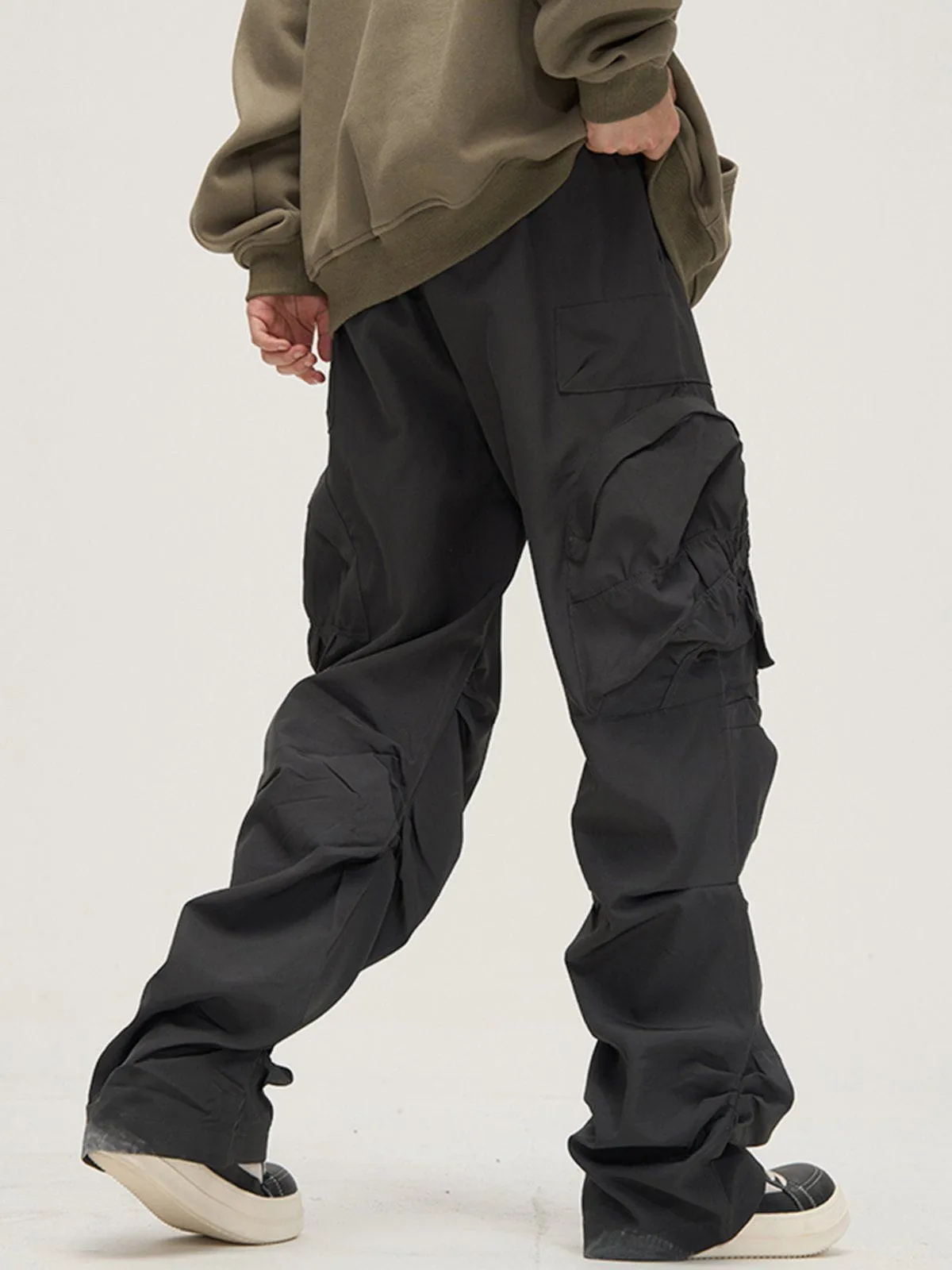 Aelfric Eden Large Pocket Wrinkle Cargo Pants sold by Aelfric Eden product image thumbnail 3