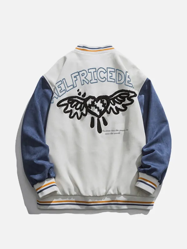 Aelfric Eden Love Wings Varsity Jacket sold by Aelfric Eden