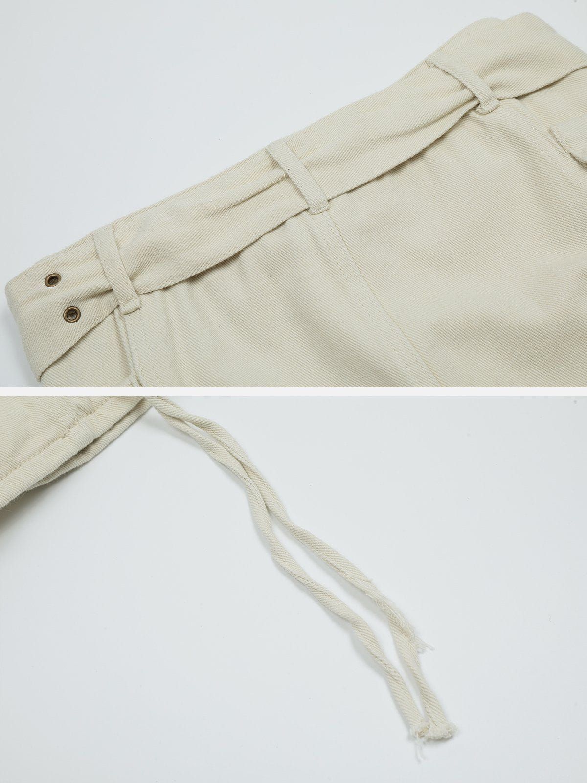 Large Pockets Lace Up Skirt sold by Aelfric Eden product image thumbnail 6