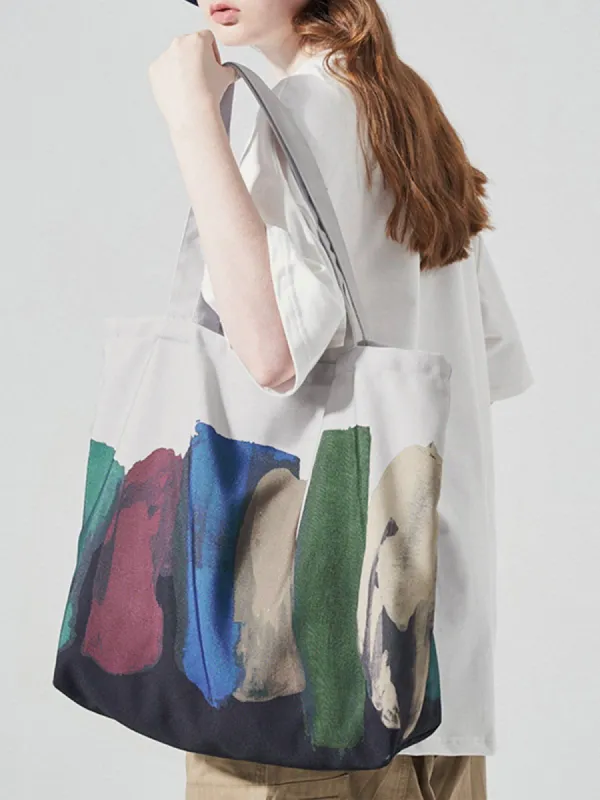 Graffiti Canvas Shoulder Bag Bag sold by Aelfric Eden