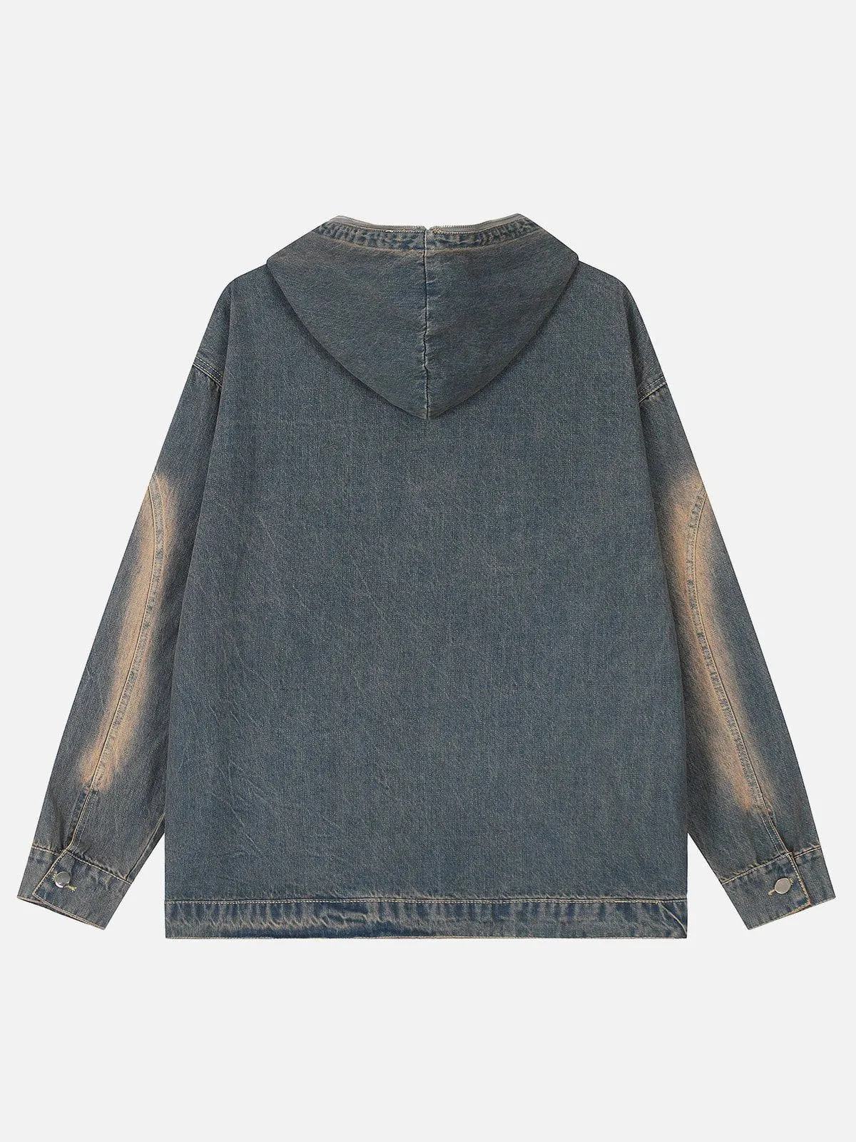 Aelfric Eden Washed Vintage Denim Hoodie sold by Aelfric Eden product image thumbnail 4