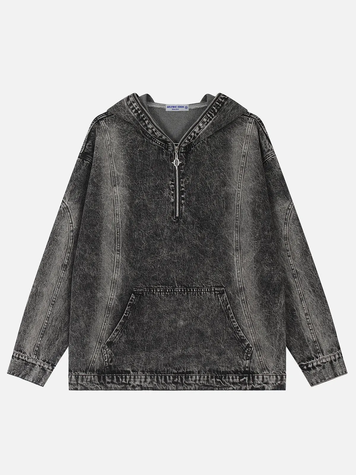 Aelfric Eden Washed Vintage Denim Hoodie sold by Aelfric Eden