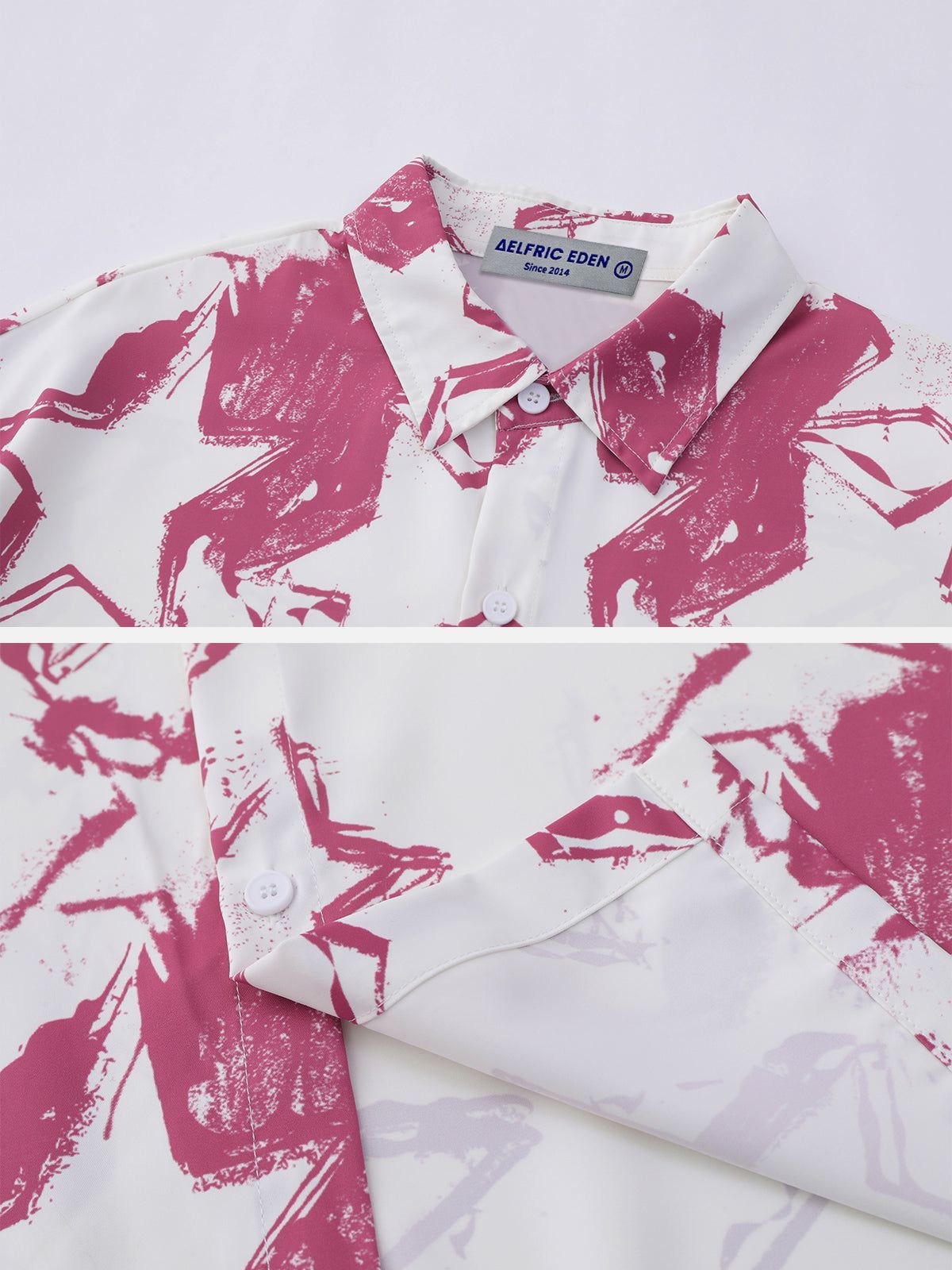 Aelfric Eden Star All-Over Print Short Sleeve Shirts sold by Aelfric Eden product image thumbnail 6