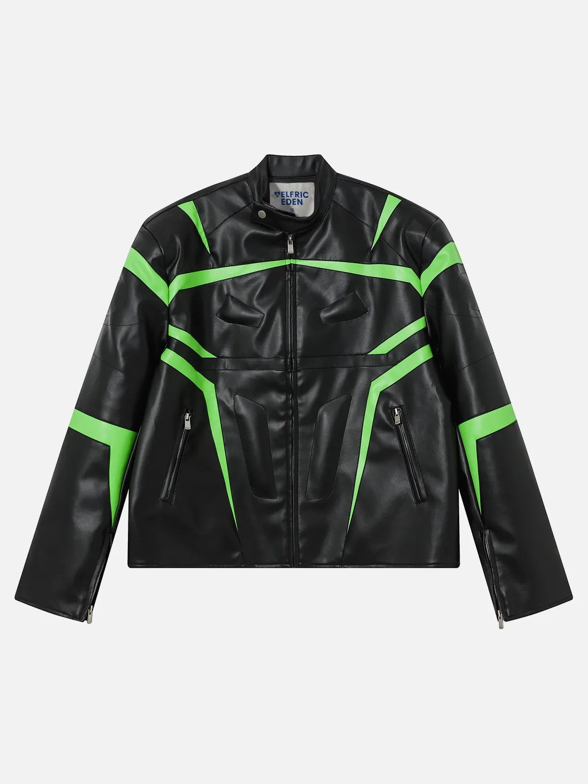 Aelfric Eden Irregular Patchwork Racing Jacket sold by Aelfric Eden