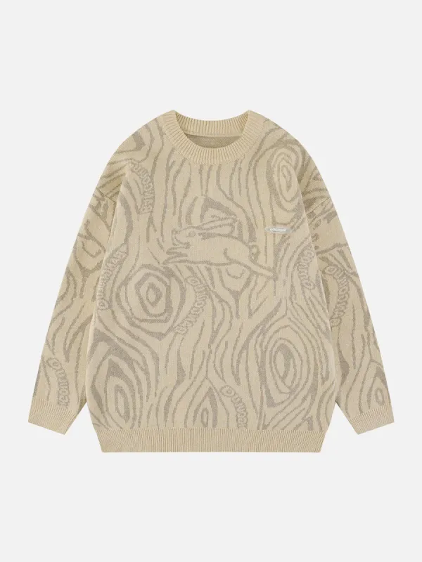 Aelfric Eden Rabbit Embroidery Sweater sold by Aelfric Eden