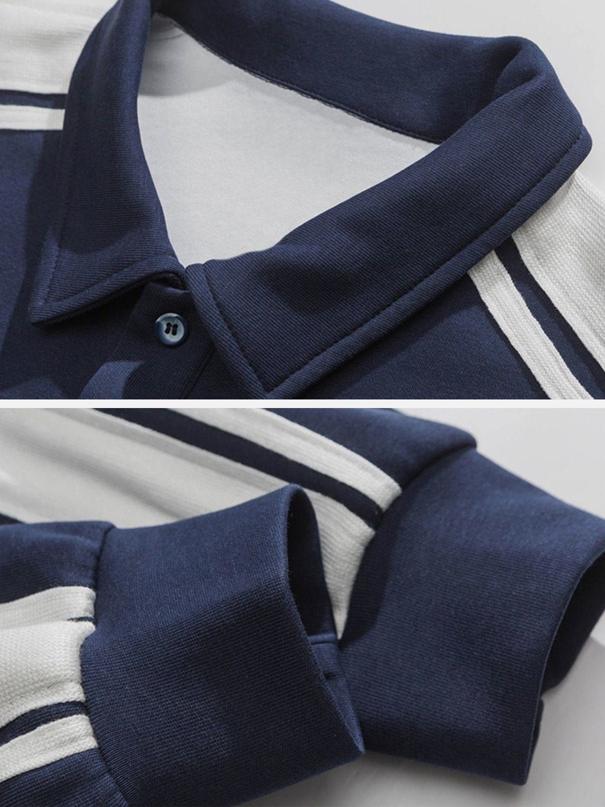 Aelfric Eden Star Letter BL Stripe Sweatshirt sold by Aelfric Eden product image thumbnail 5