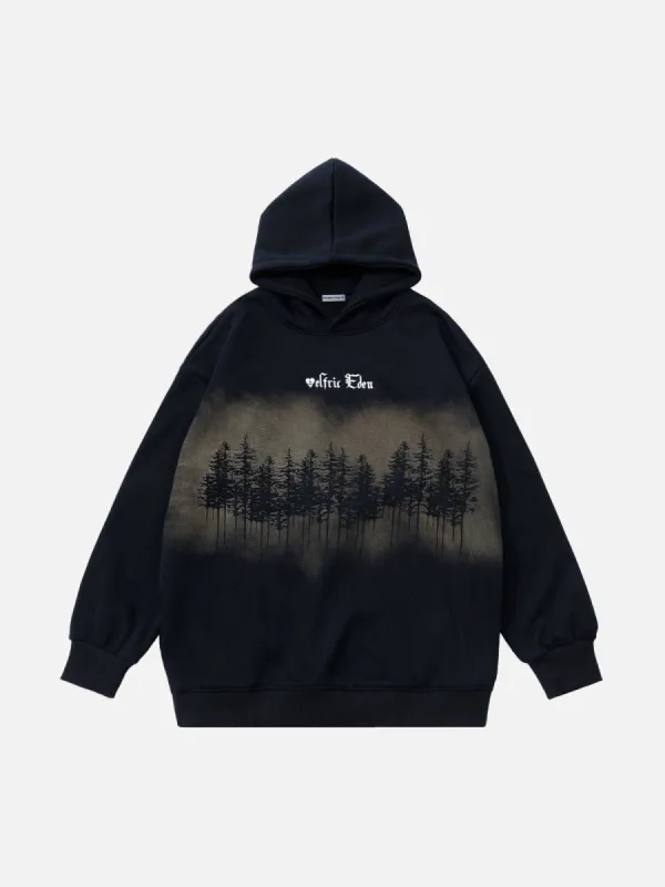 Aelfric Eden Forest Print Hoodie sold by Aelfric Eden