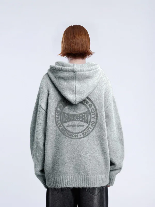 Aelfric Eden Solid Wool Blend Knit Hoodie sold by Aelfric Eden