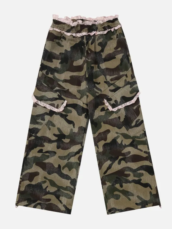 Aelfric Eden Lace Camouflage Cargo Pants sold by Aelfric Eden