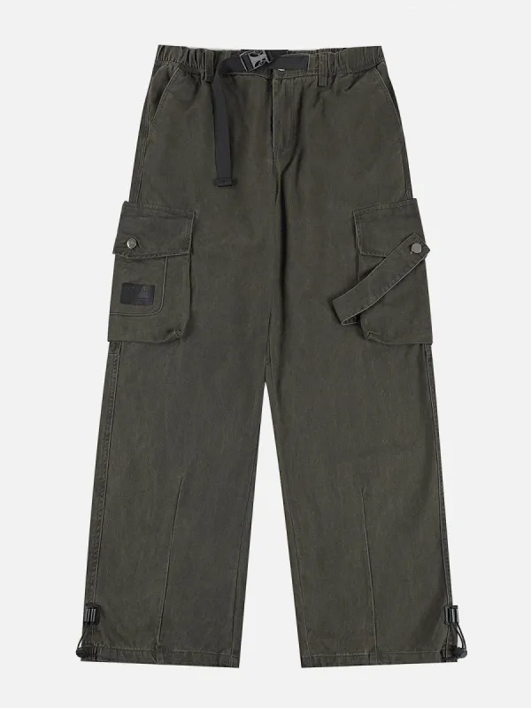 Aelfric Eden Ribbon Pocket Washed Cargo Pants sold by Aelfric Eden