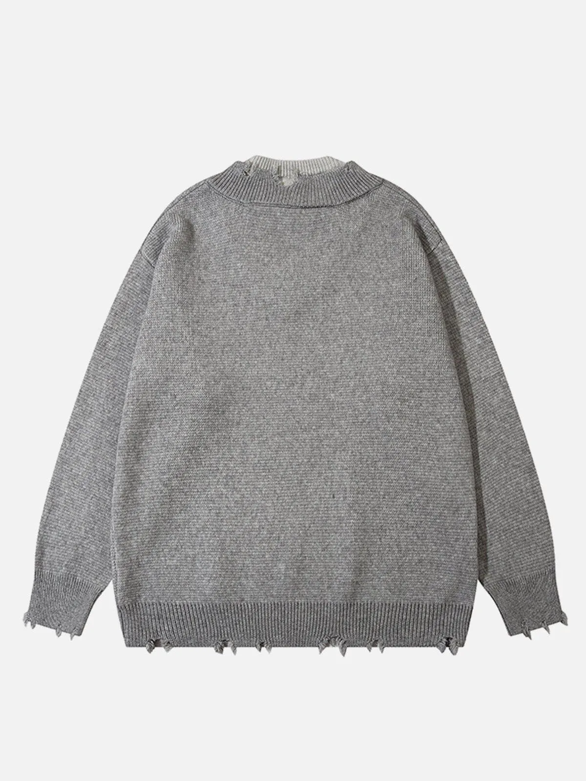 Aelfric Eden Raw-Edge Layered Sweater sold by Aelfric Eden product image thumbnail 3