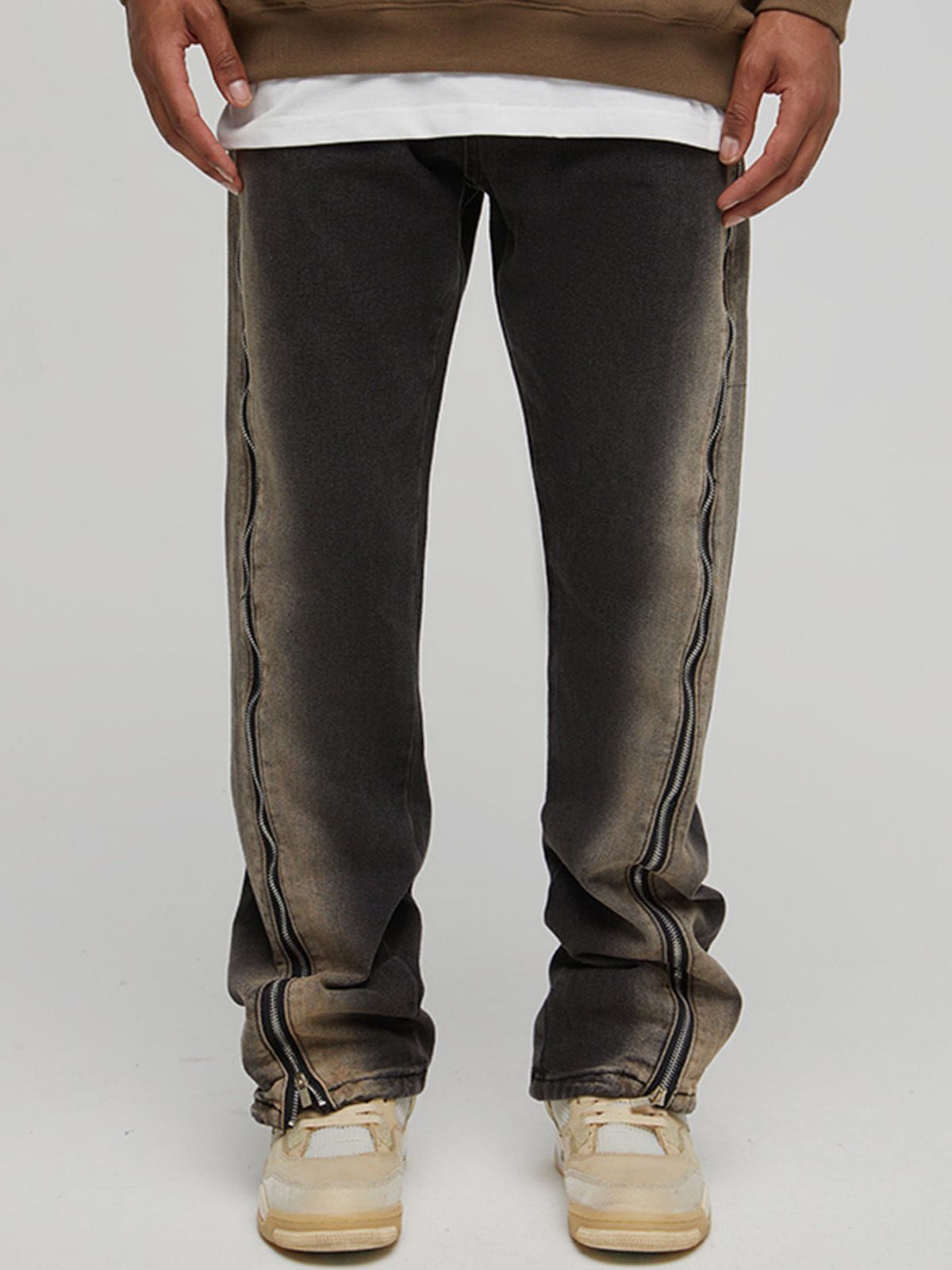 Aelfric Eden Washed ZIP UP Jeans sold by Aelfric Eden product image thumbnail 2