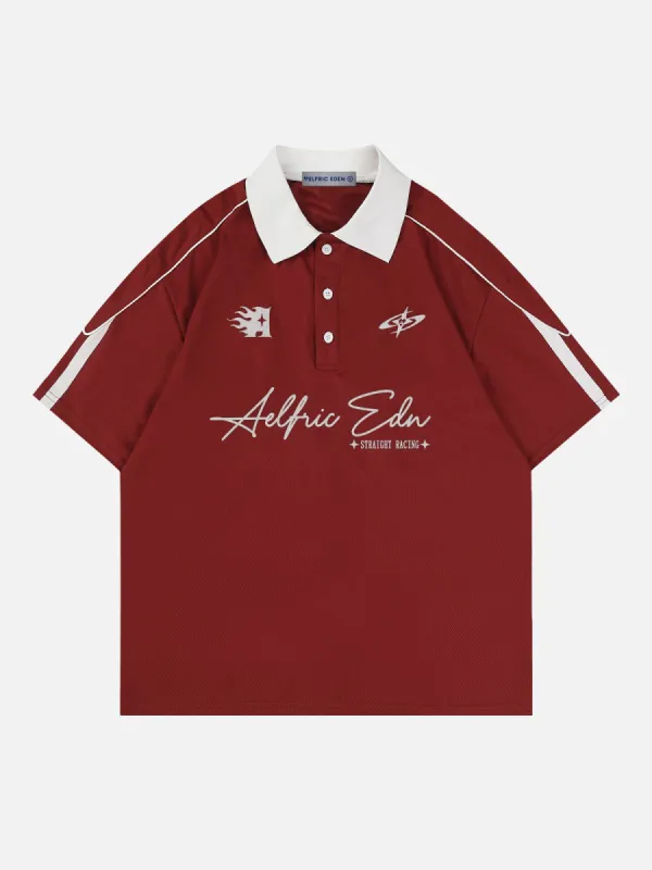 Aelfric Eden Sporty Polo Soccer Jersey sold by Aelfric Eden