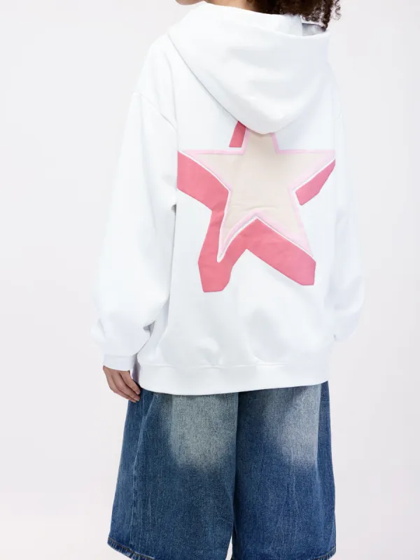 Aelfric Eden Star Print Hoodie sold by Aelfric Eden