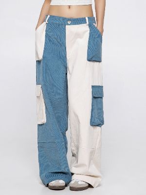 Aelfric Eden Color Blocking Patchwork Pants sold by Aelfric Eden