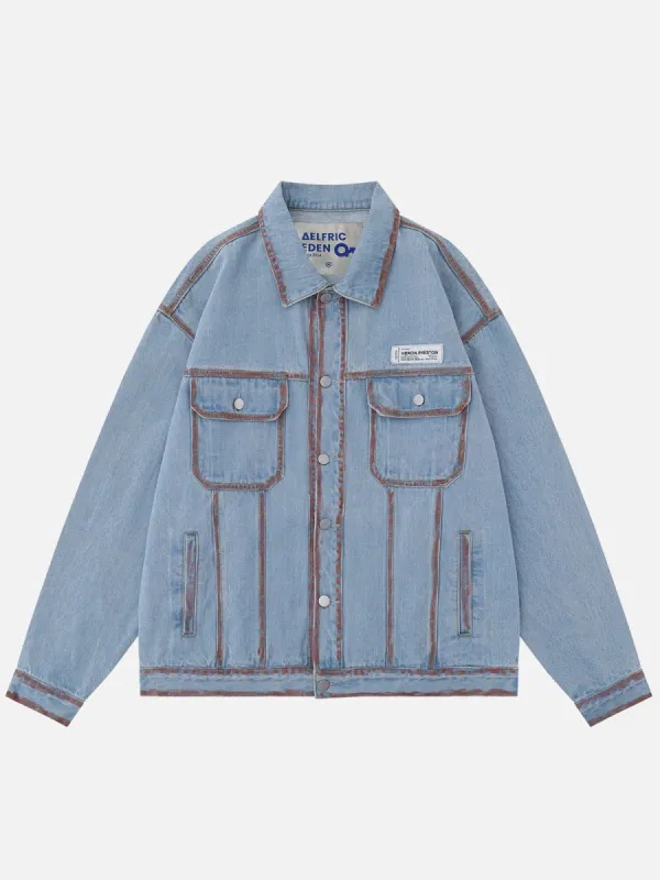 Aelfric Eden Line Vintage Denim Jacket sold by Aelfric Eden