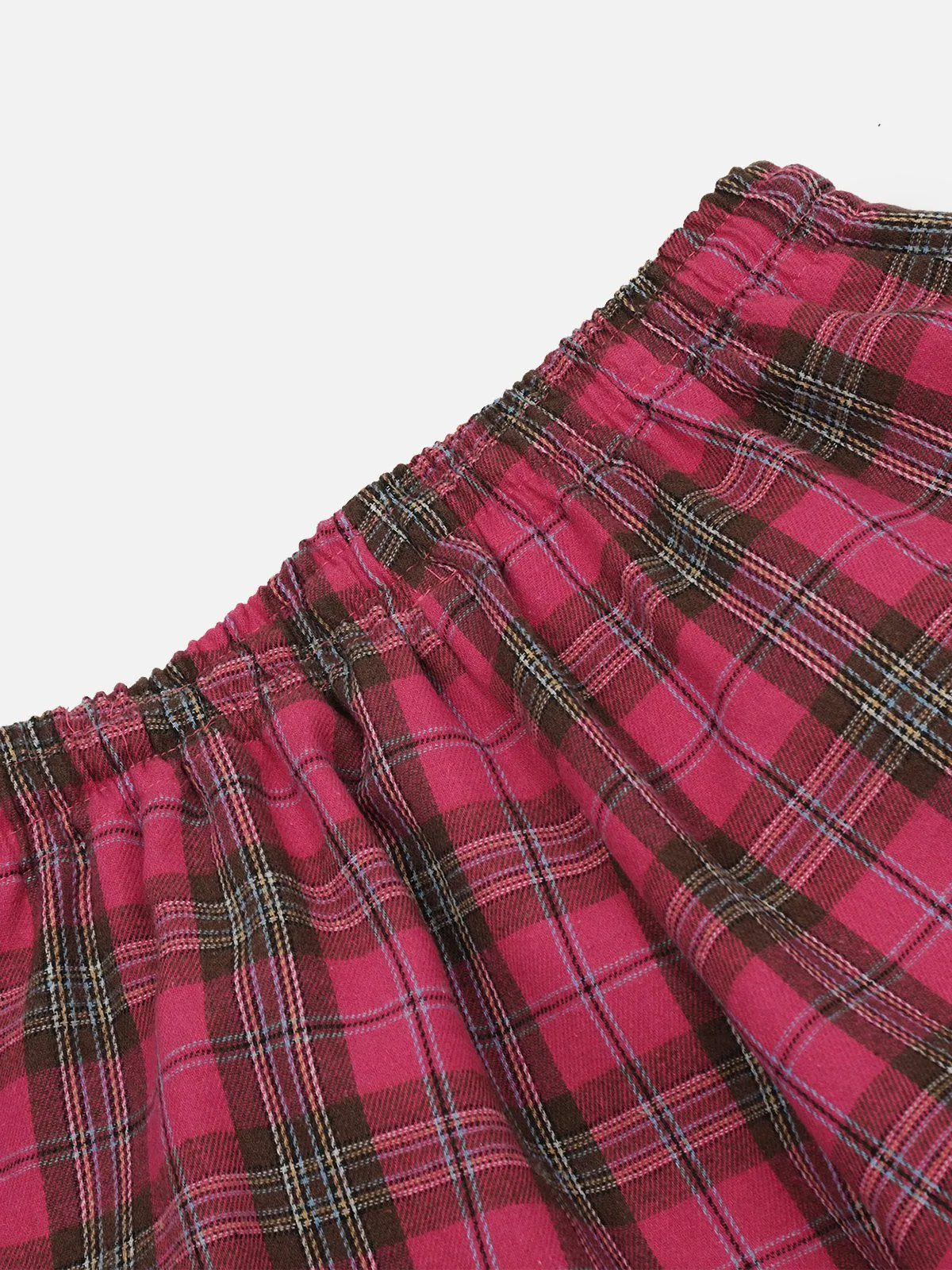Aelfric Eden Color Blocking Plaid Cargo Pants sold by Aelfric Eden product image thumbnail 5