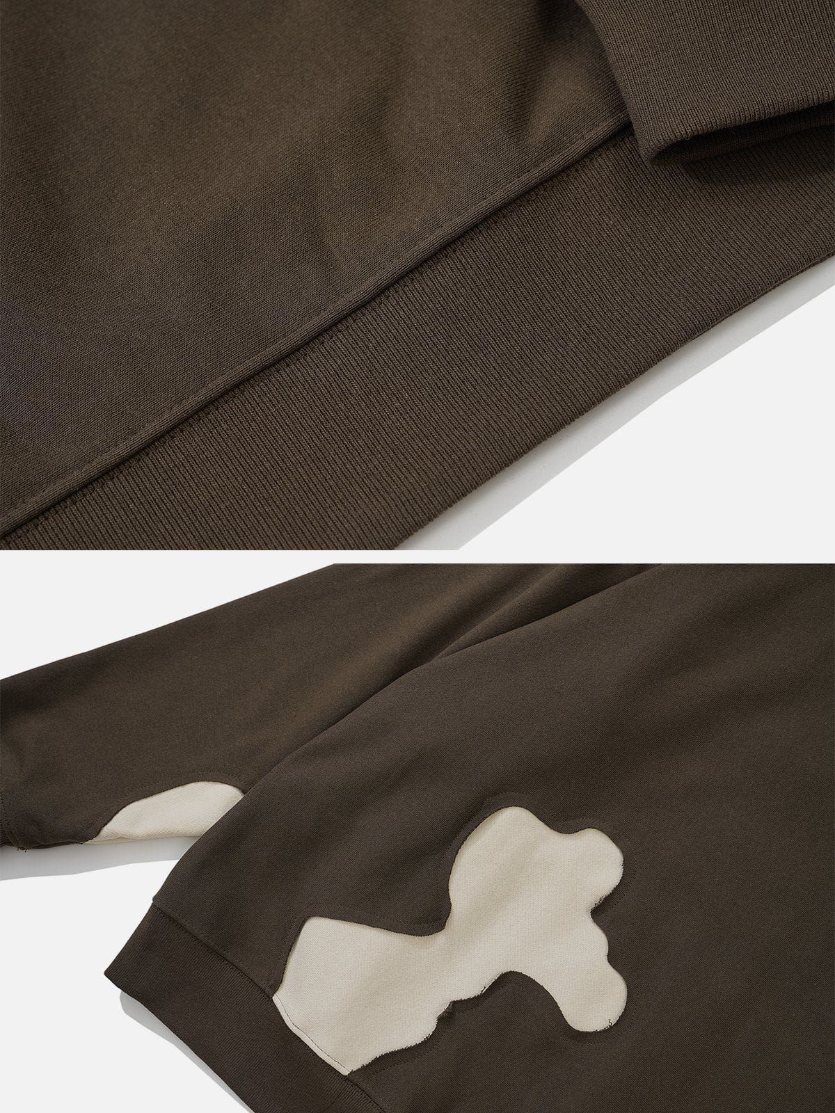 Aelfric Eden Foam Print Ripped Hoodie sold by Aelfric Eden product image thumbnail 8